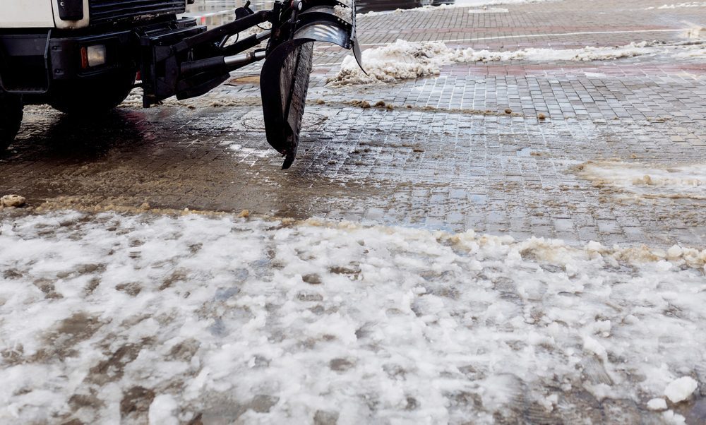 Winter Driveway Clearing and Snow Removal by LandSharx. Residential Winter and Commercial Winter Services