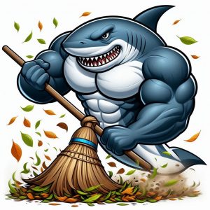 Whale Shark Fall Cleanup by LandSharx